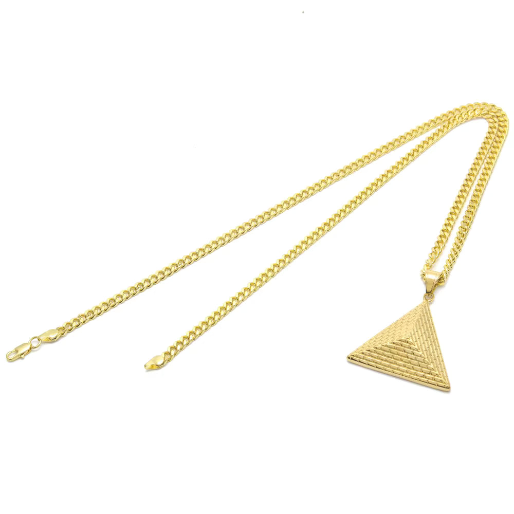 Pyramid Pendant Titanium