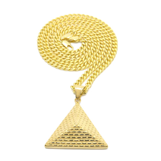 Pyramid Pendant Titanium