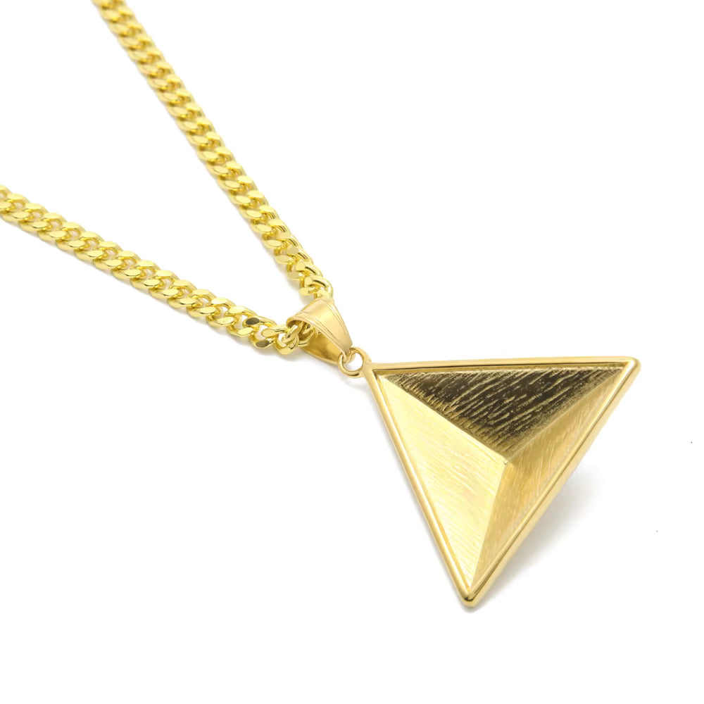 Pyramid Pendant Titanium