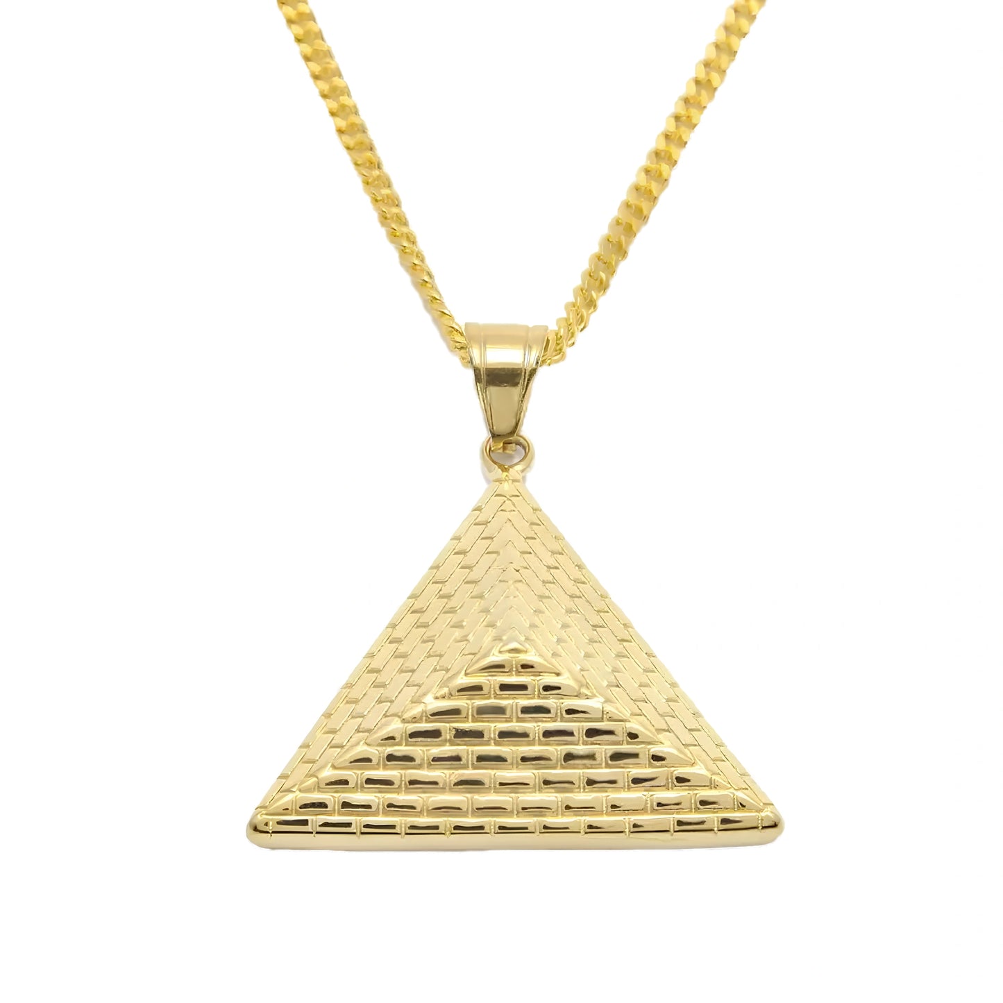 Pyramid Pendant Titanium